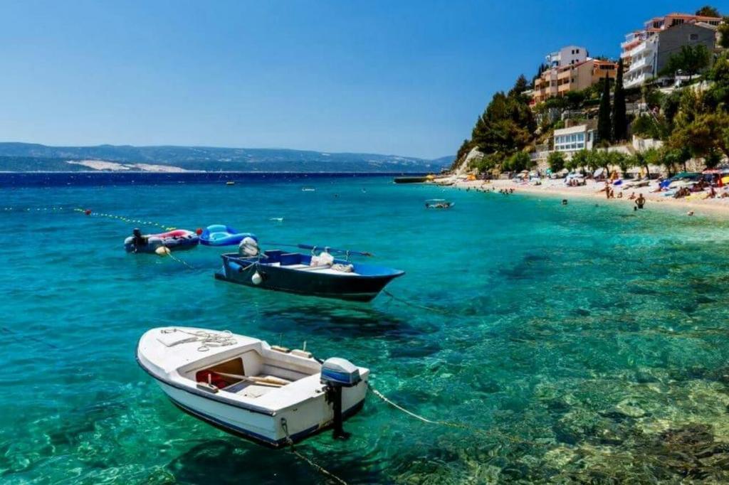 Apartment Zara 2 With Boat Place Mimice Exterior foto